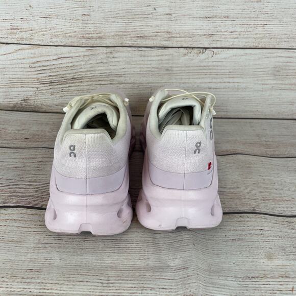 On Cloudtilt Women's Sz 10 Running Shoe Ivory Orchid - Picture 5 of 9